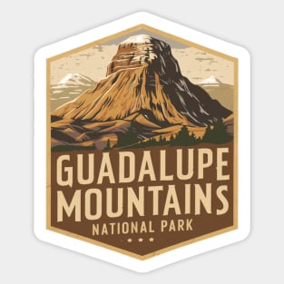 Guadalupe Mountains National Park Texas Sticker